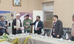 برگزاری اولین جبهه علمی فرهنگی شهرستان زواره و بازدید از نمایشگاه هفته بسیج
