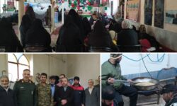 جشن پیروزی انقلاب اسلامی در روستای ازناوه کاشان