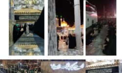 اردوی زیارتی قم و جمکران در شب قدر بیست و سوم ماه مبارک رمضان