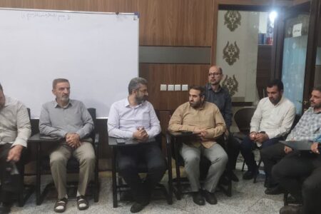 جلسه تخصصی مسئول بسیج اساتید استان اصفهان با مدیران کانون‌های با حضور دکتر هاشمی