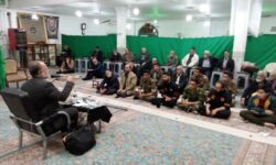 برنامه جهاد تبیین با موضوع « جنگ شناختی» در مسجد سیدالشهدا کاشان