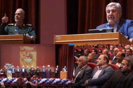 به مناسبت هفته بسیج، کلیپ‌ سومین جشنواره شهید چمران استان اصفهان، سخنرانی دکتر محمد رضا مردانی ریاست سازمان بسیج اساتید کشور و سردار مجتبی فدا فرمانده سپاه صاحب الزمان (عج) استان اصفهان – آبان ۱۴۰۴